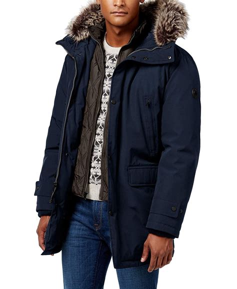 michael kors parka jungs|michael kors parka men.